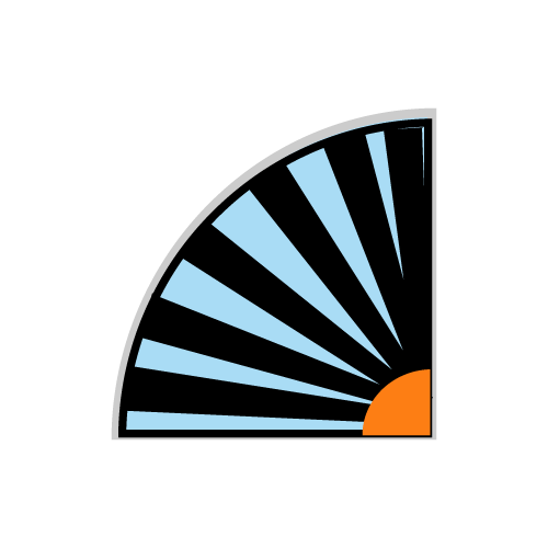 Quarter-round shapes