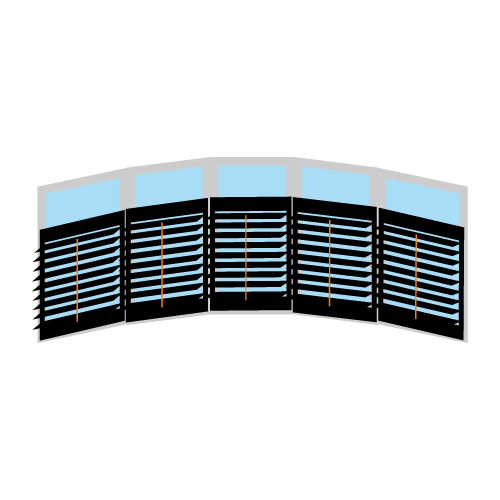 Bow/round bay windows